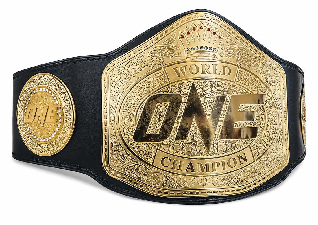 ONE World Champion Wrestling Title Belt