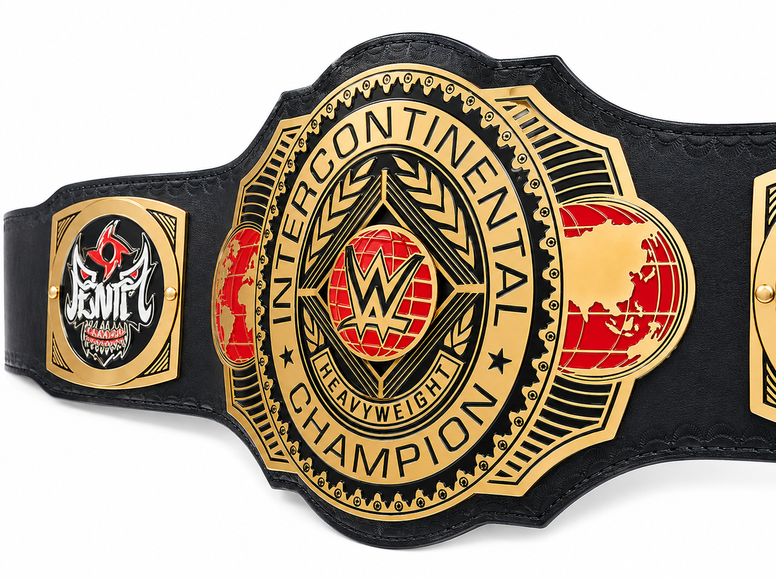 WWE Custom Intercontinental Heavyweight Championship Replica Belt  Jenif Edition