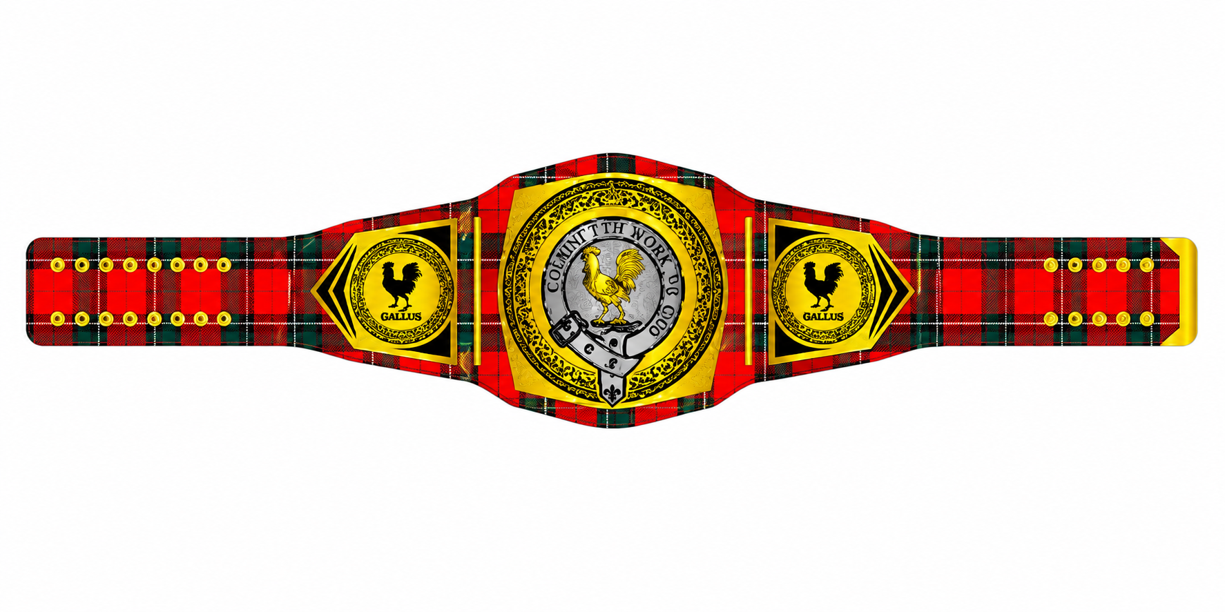 Sinclair Clan Tartan Belt