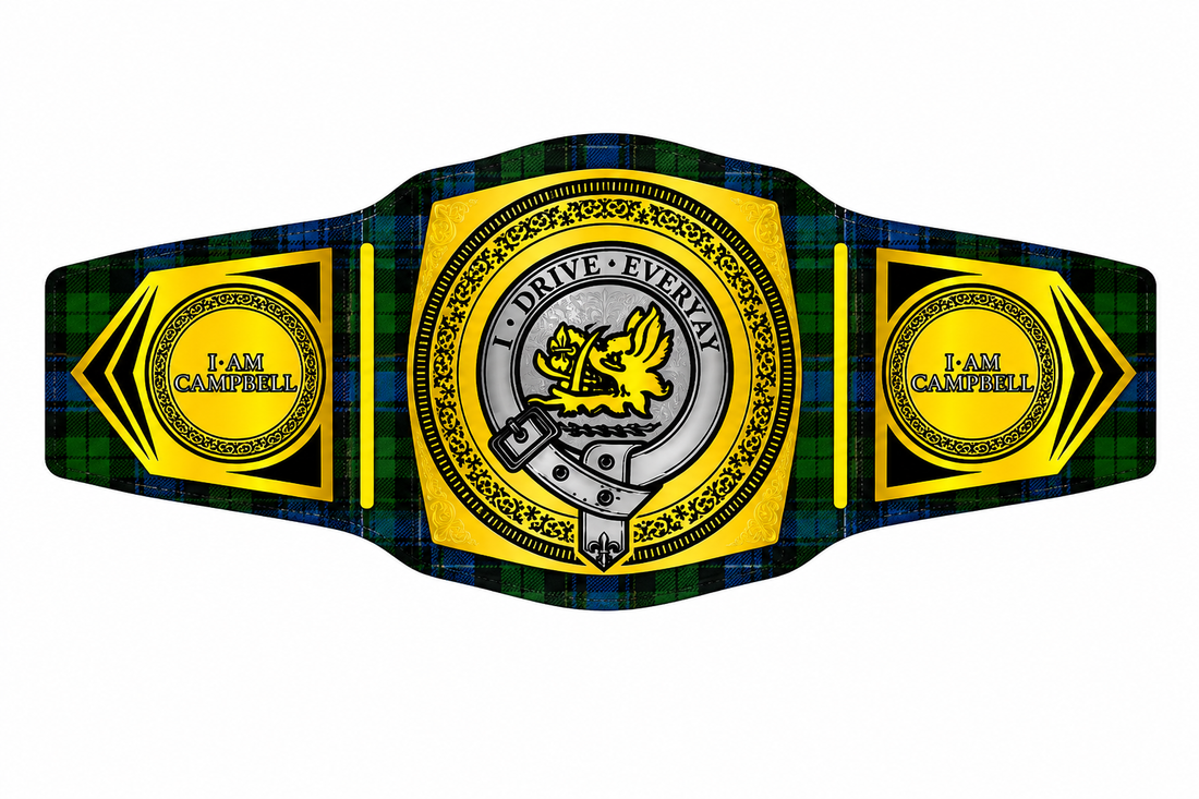 Clan Campbell Tartan Belt