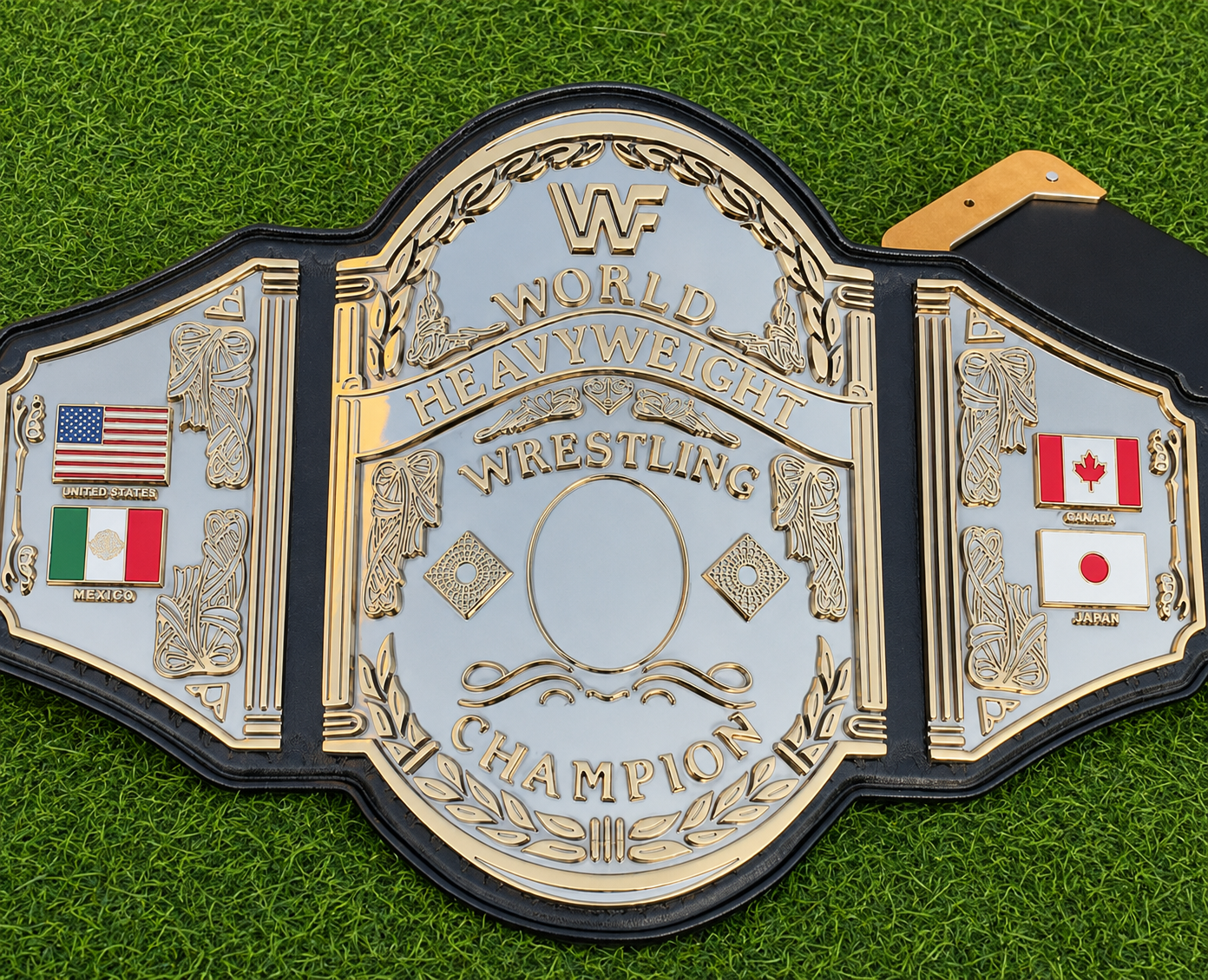 WWF Hogan Mystery Championship Title HD CNC Belt