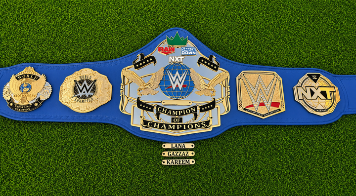WWE CHAMPION OF CHAMPIONS Title Belt HD CNC