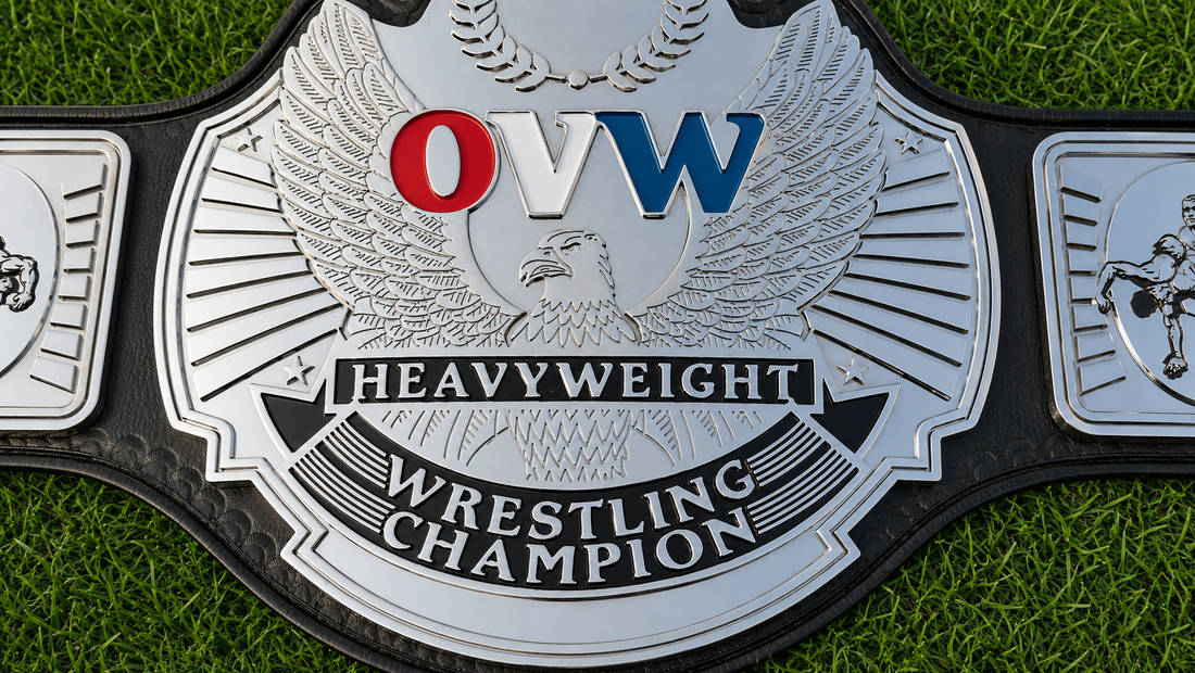OVW Championship Title Belt HD CNC