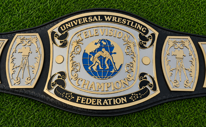 UWF UNIVERSAL TV Wrestling Championship Title Belt HD CNC