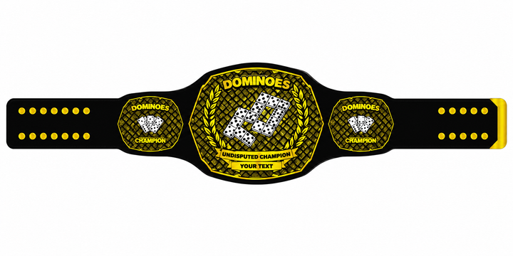 Dominoes Championship Belt