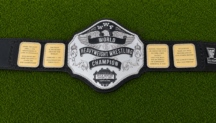 WWF Hogan 84 World Heavyweight Championship Title Belt