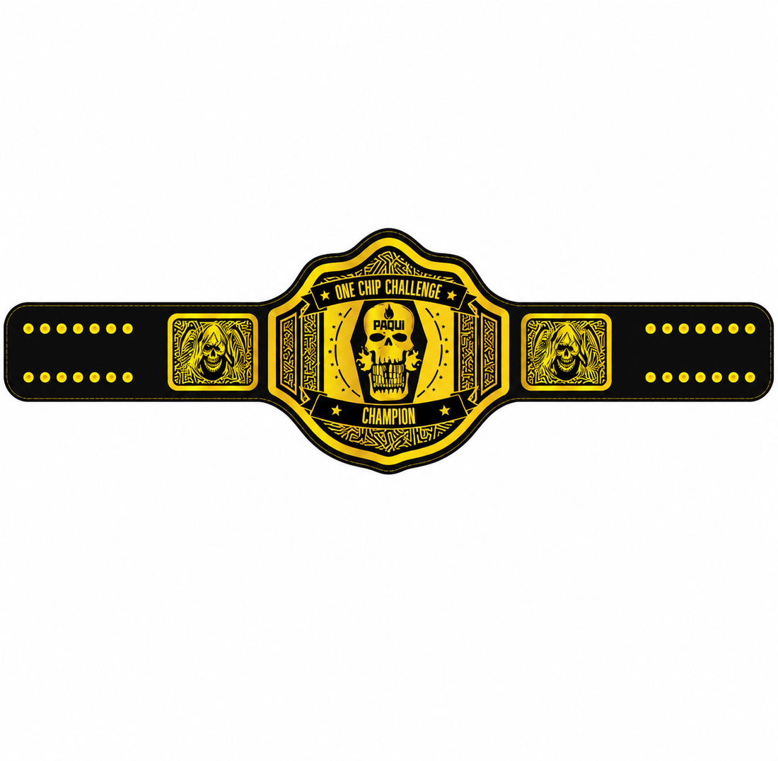 One Chip Challenge Champion Belt