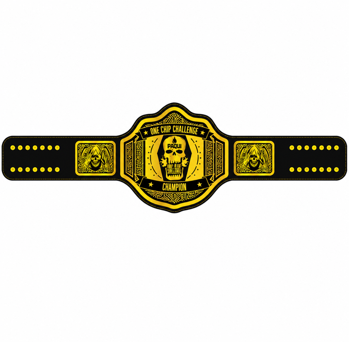 One Chip Challenge Champion Belt