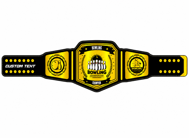 Bowling Championship Belt
