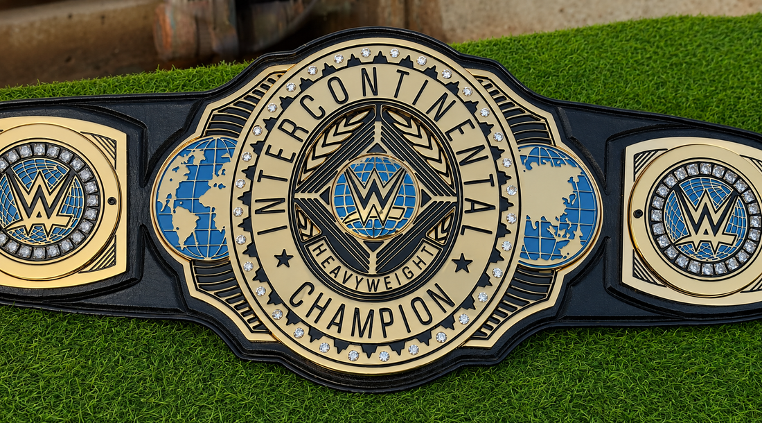 WWE Intercontinental Championship Title Belt HD CNC Stacked Plated