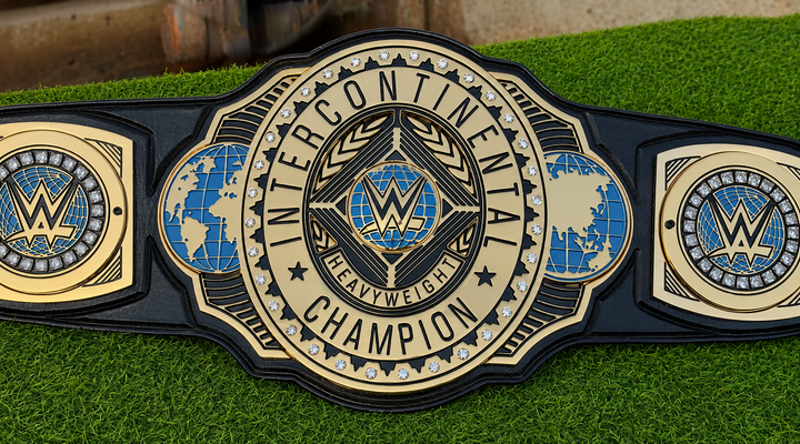 WWE Intercontinental Championship Title Belt HD CNC Stacked Plated