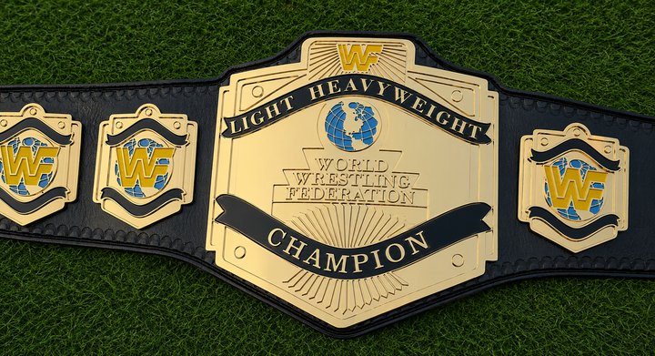 WWF Light Heavyweight World Wrestling Title Belt HD CNC