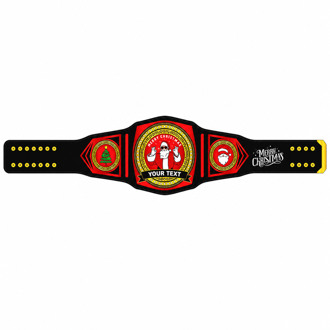 Leather Santa Belt Best Christmas Gift Champion Belt