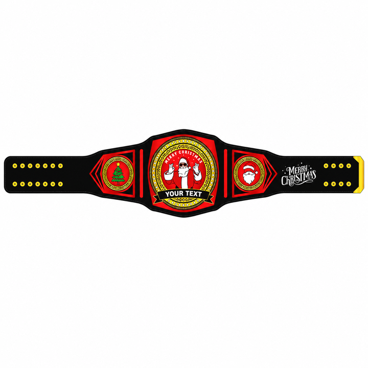 Leather Santa Belt Best Christmas Gift Champion Belt