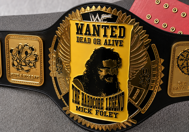WWF Mick Foley Hardcore Legend HD CNC Title Belt
