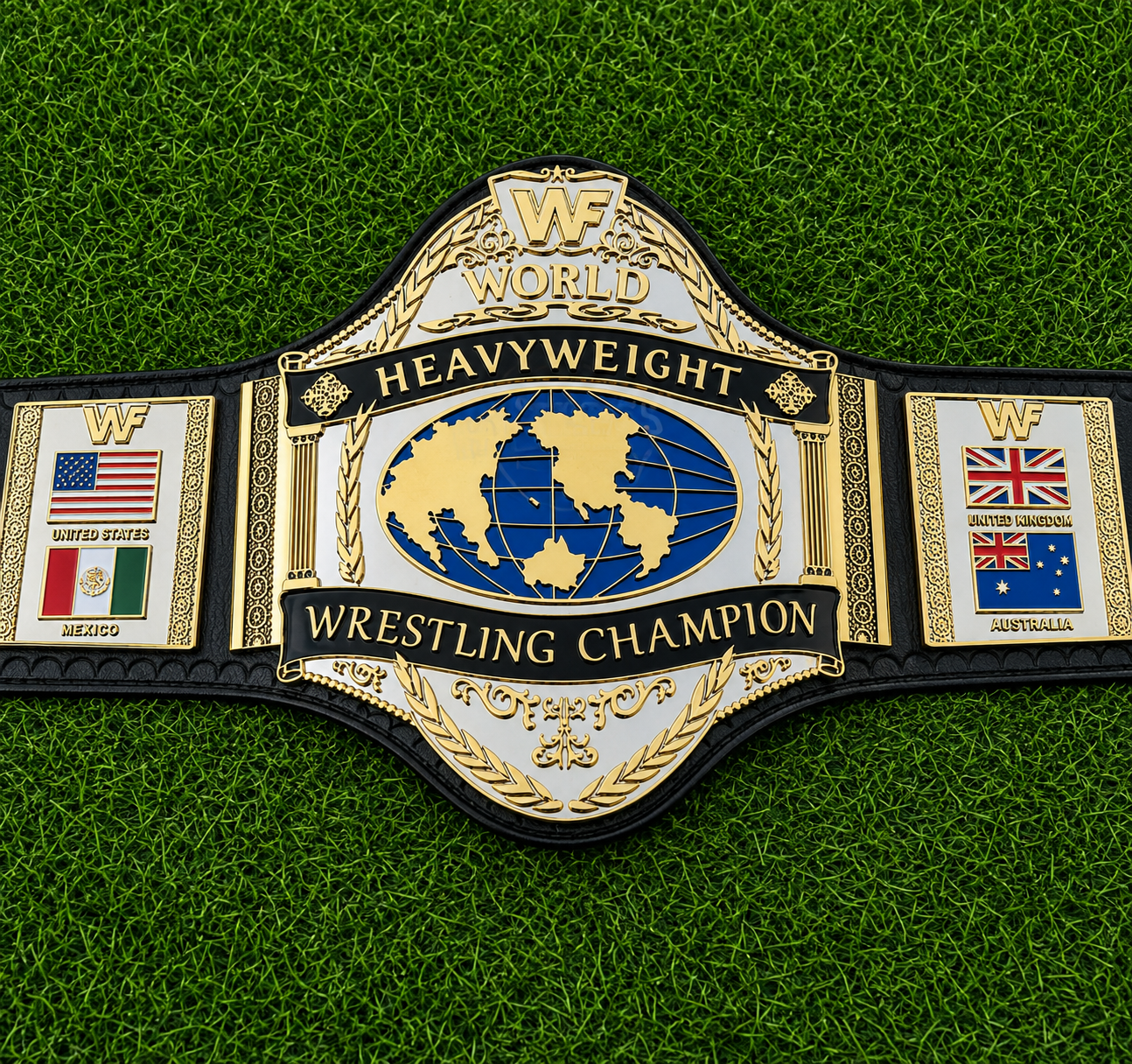 WWF Hogan 86 World Heavyweight Wrestling Championship HD CNC Title Belt