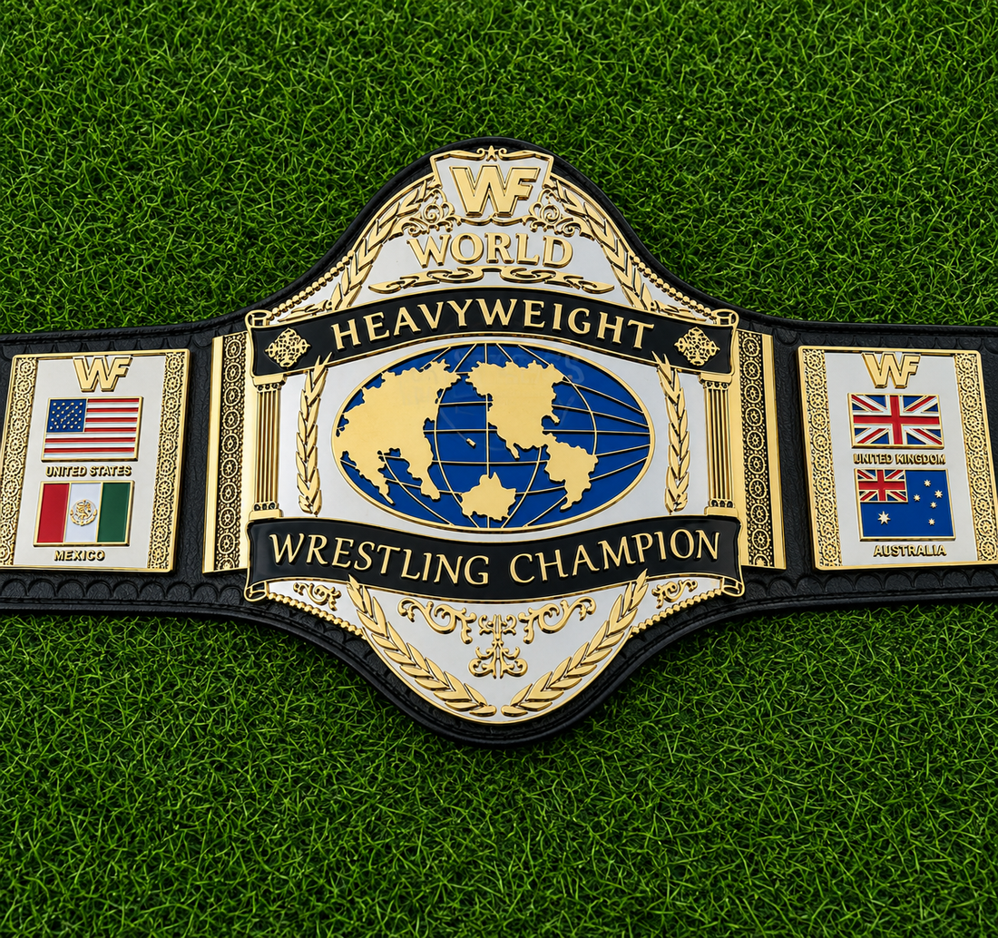 WWF Hogan 86 World Heavyweight Wrestling Championship HD CNC Title Belt