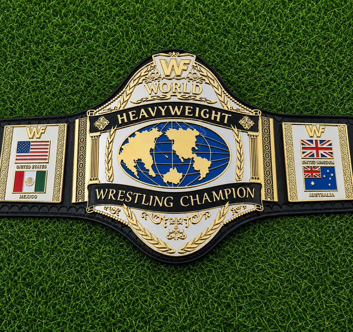 WWF Hogan 86 World Heavyweight Wrestling Championship HD CNC Title Belt