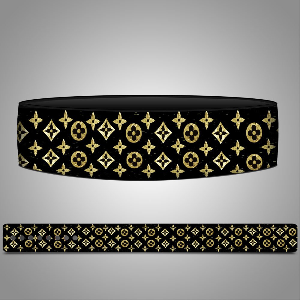 Luxury Pattern Gym Lever Belt