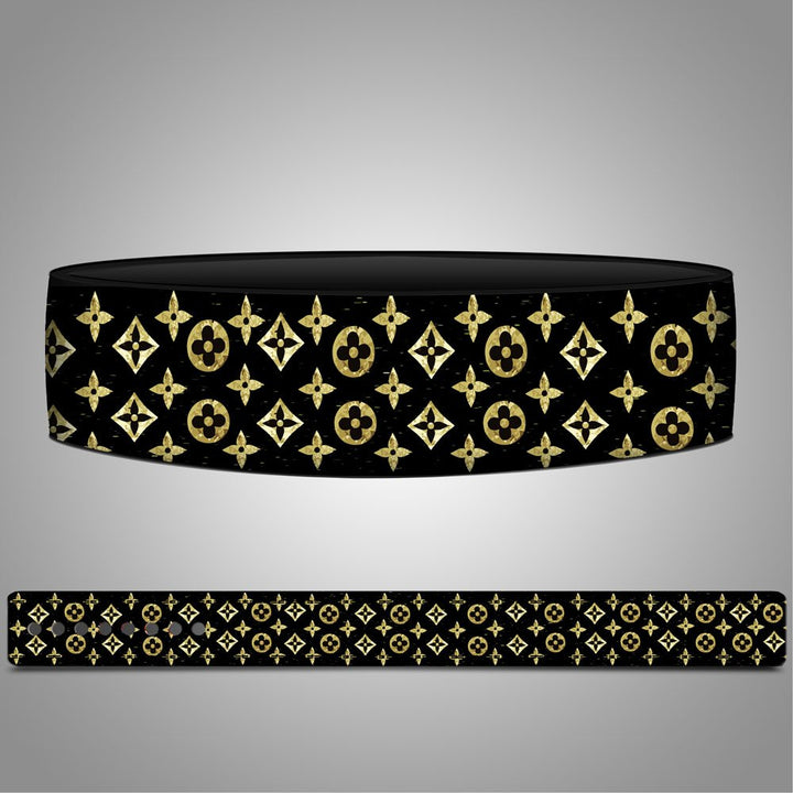 Luxury Pattern Gym Lever Belt