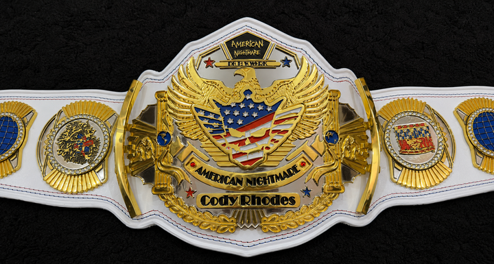 Cody Rhodes American Nightmare Stacked Plated Championship HD CNC Title Belt