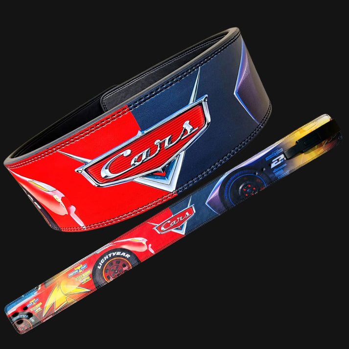 Lightning McQueen Powerlifting Belt