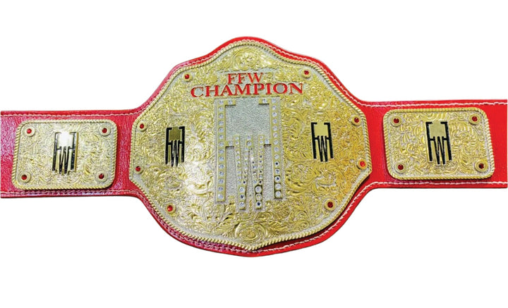 FFW Pro Wrestling Title Belts  Customizable Championship Belt Title Belts Nation
