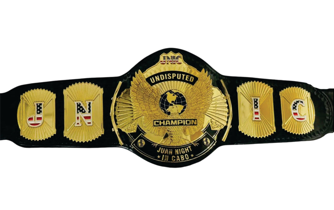 Winged Eagle JNIC Undisputed Champion Juan Night In Cabo Championship Belt Title Belts Nation