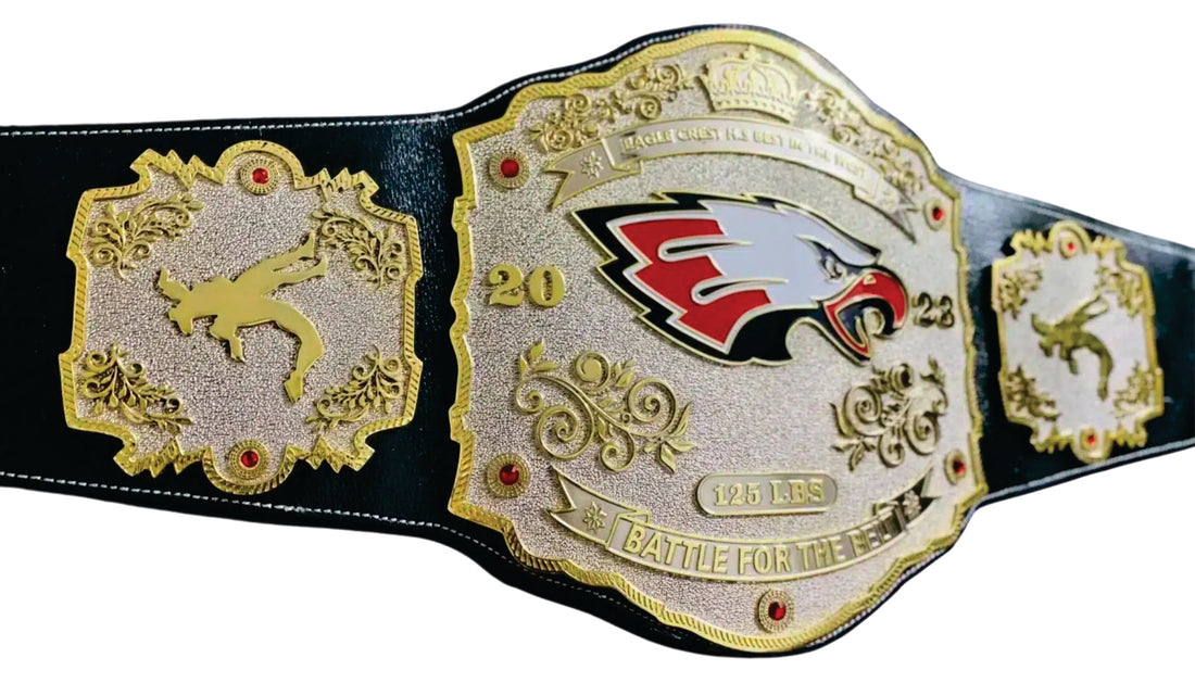 Eagle Crest High School Battle for the Belt Wrestling Championship  Belt Title Belts Nation