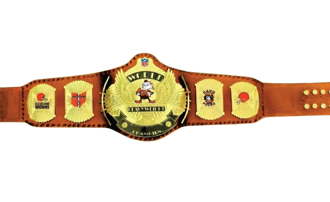 Cleveland Browns Legacy Championship Title Belt Title Belts Nation