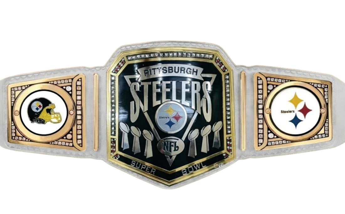 Pittsburgh Steelers NFL Legacy Title Championship Belt Title Belts Nation