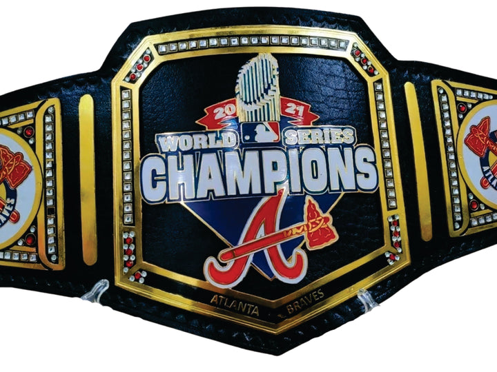 New Atlanta Braves MLB World Series Championship legacy Belt Title Belts Nation