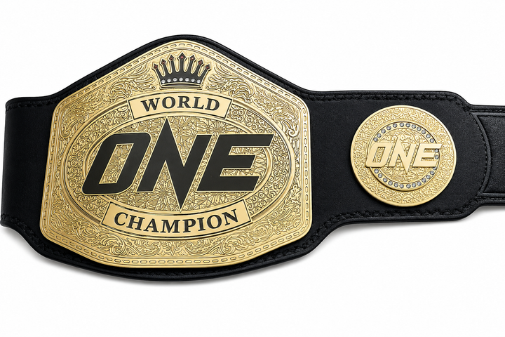 ONE World Champion Wrestling Title Belt