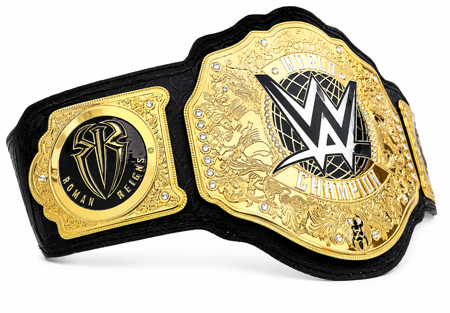 New Heavyweight Championship Belt Wrestling Replica Title 2mm Brass Adult Roman