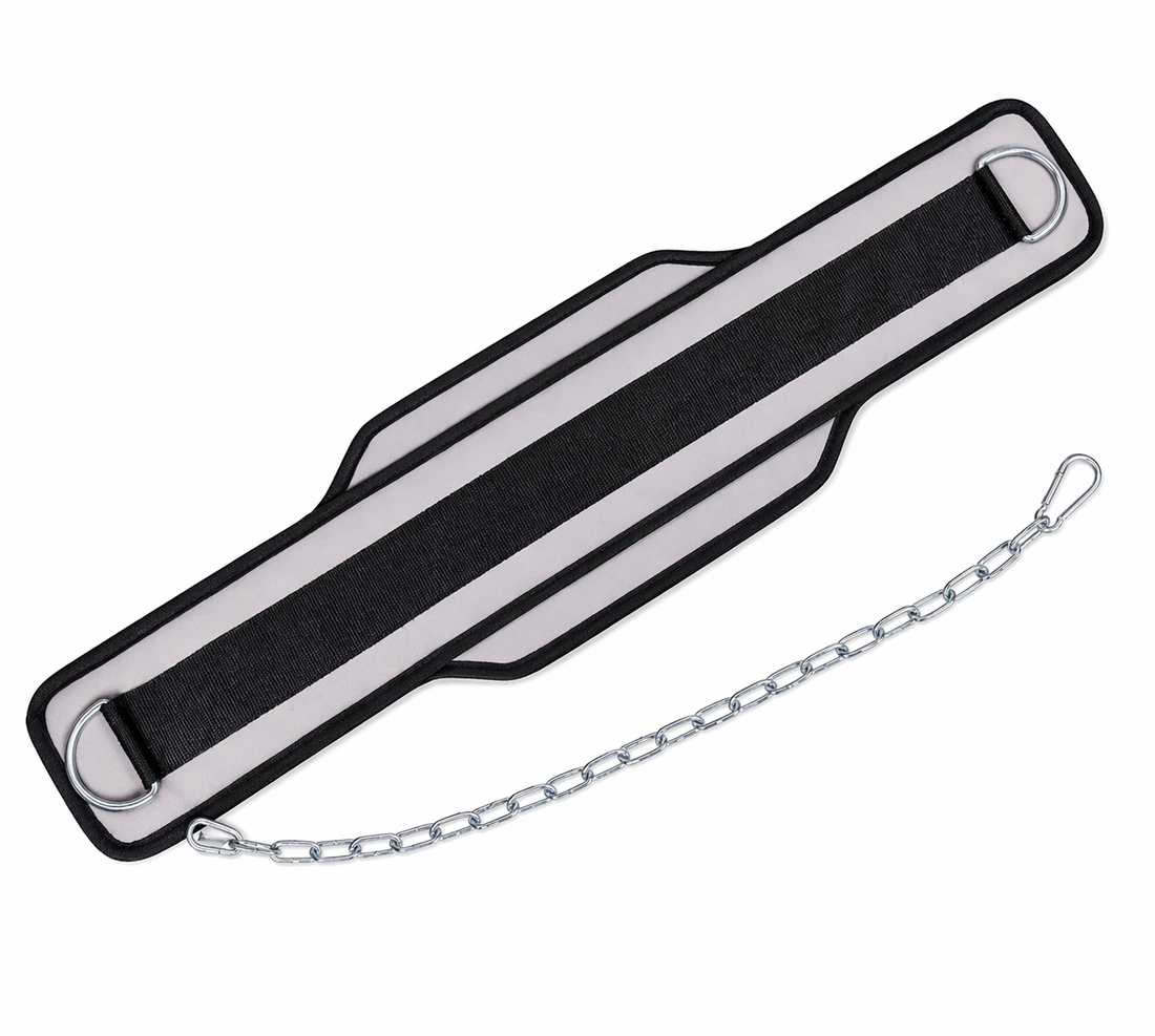 Rad Weightlifting Dipping Power Belt With Metal Chain Back Support Training Bodybuilding