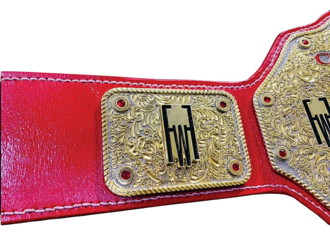 FFW Pro Wrestling Title Belts  Customizable Championship Belt Title Belts Nation