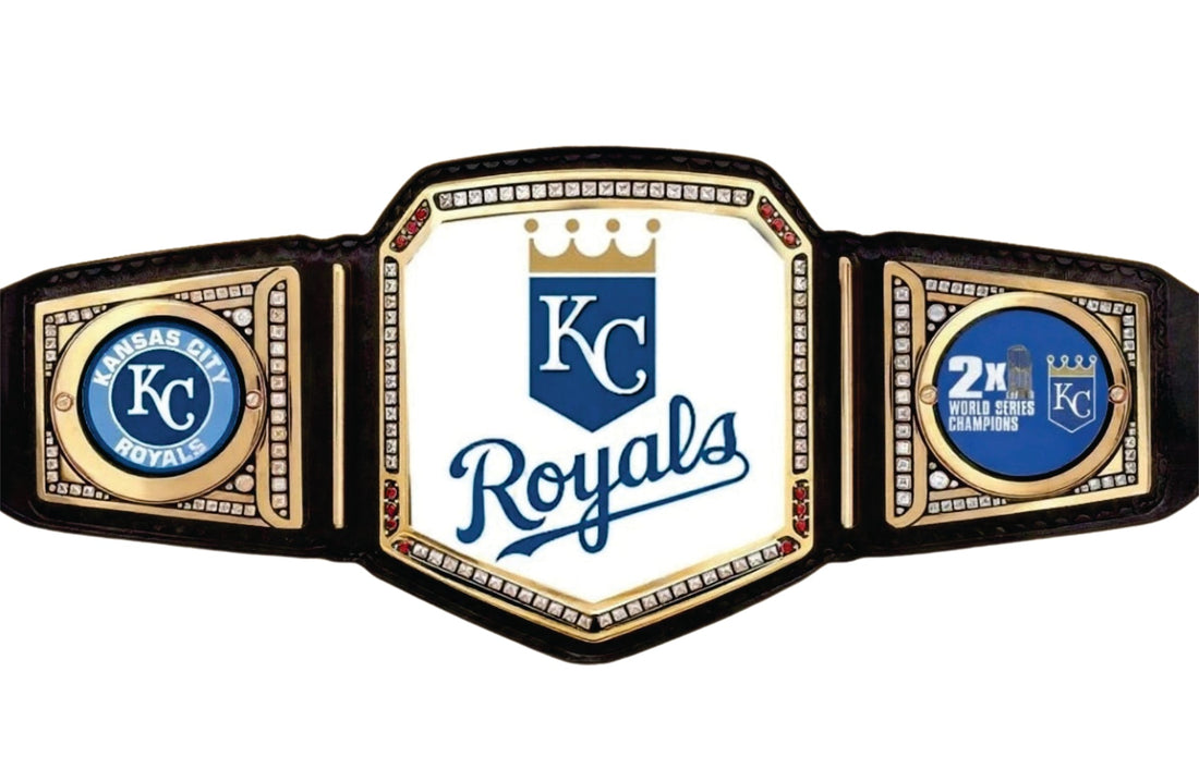 Kansas City Royals MLB World Series Championship Belt Title Belts Nation