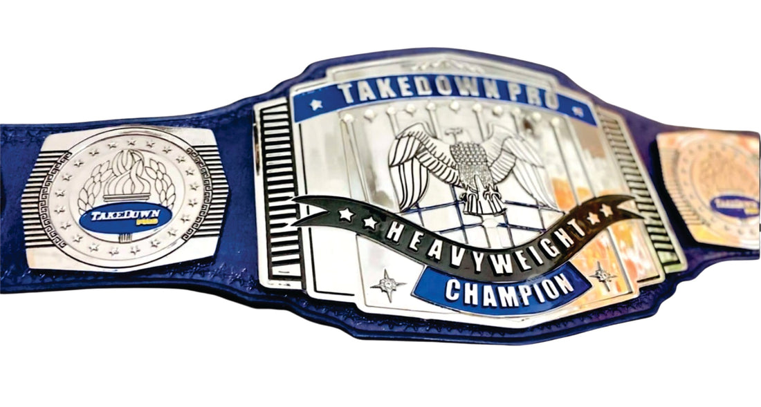 TakeDown Pro Custom Wrestling Belt Title Belts Nation