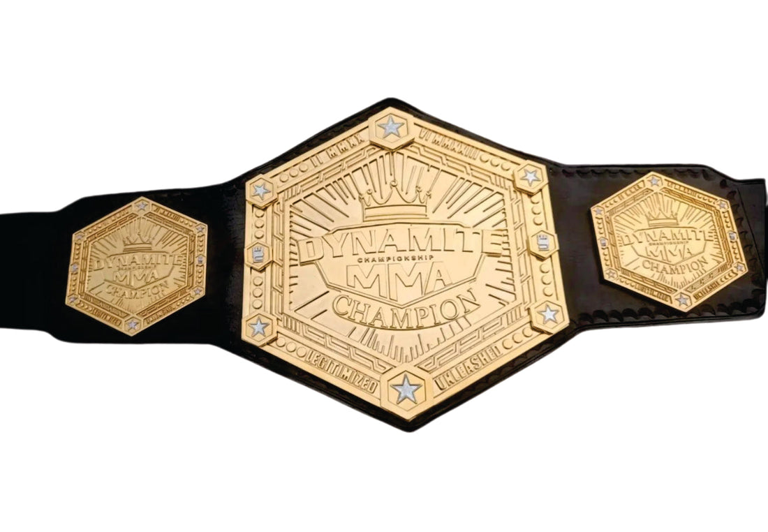 Dynamite MMA Legitimized Unleashed Champion Championship Belt Title Belts Nation