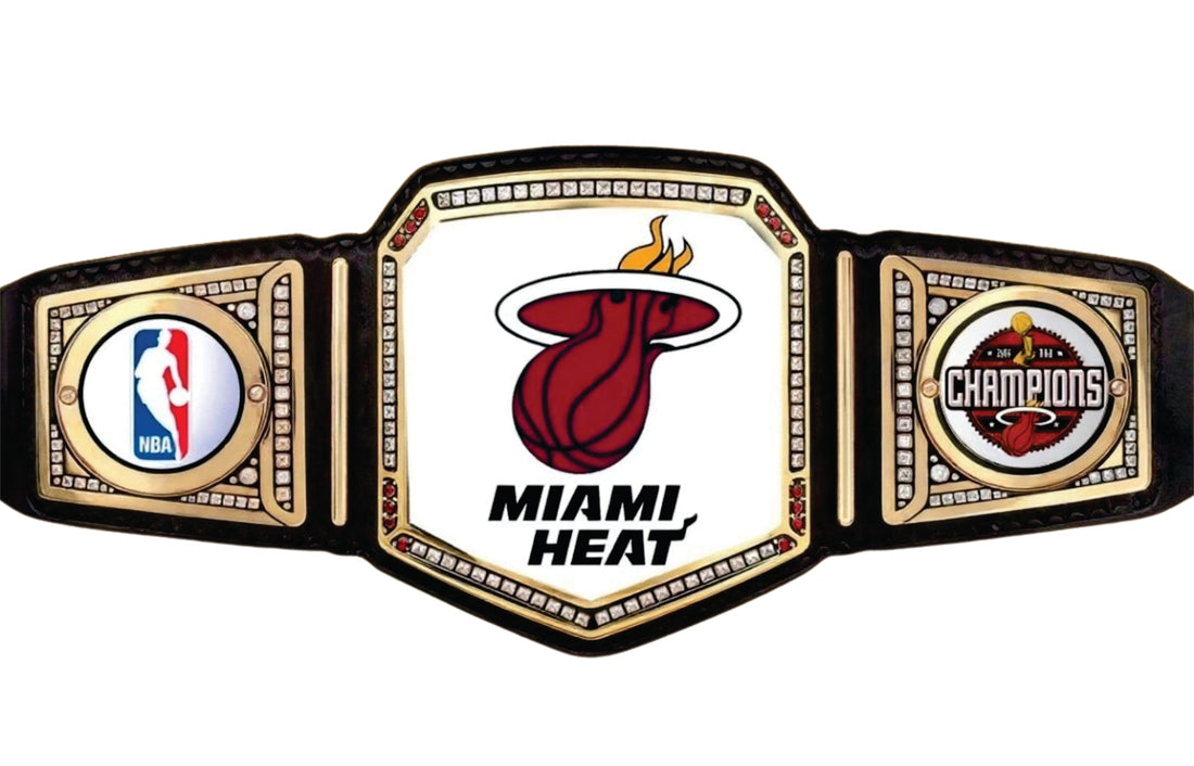 Miami Heat NBA Legacy Championship Title Belt Title Belts Nation