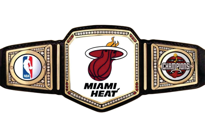 Miami Heat NBA Legacy Championship Title Belt Title Belts Nation