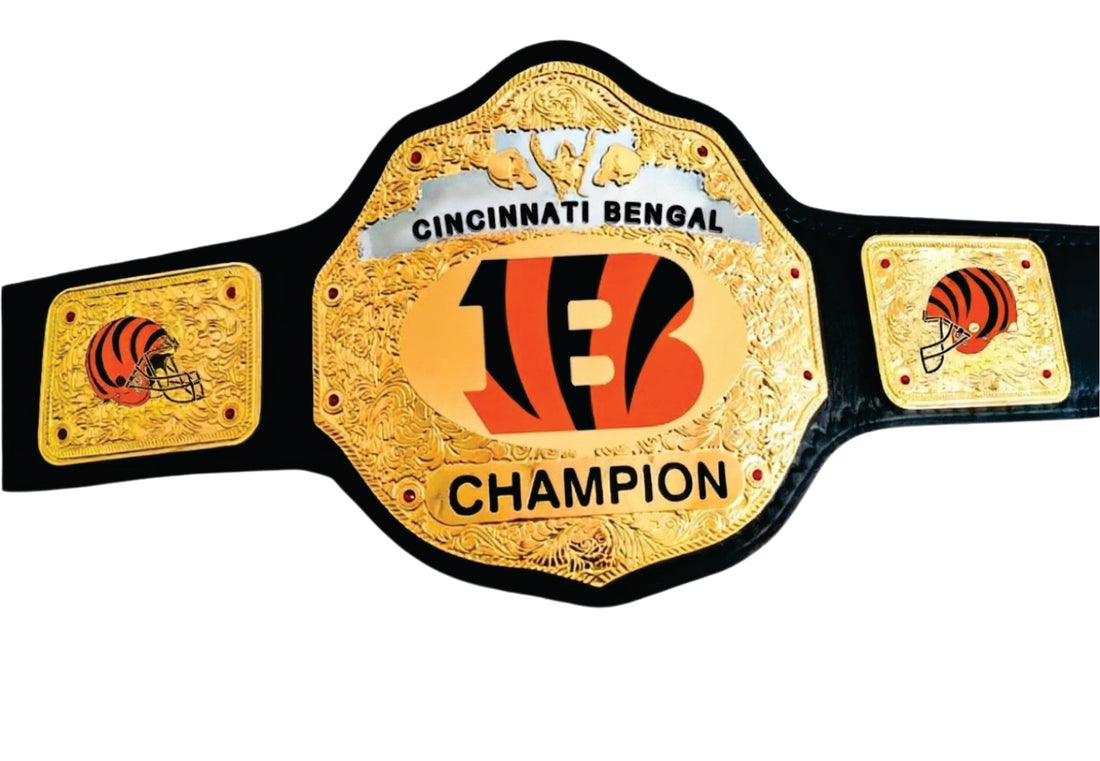 Cincinnati Bengals NFL Championship Title Belt Title Belts Nation
