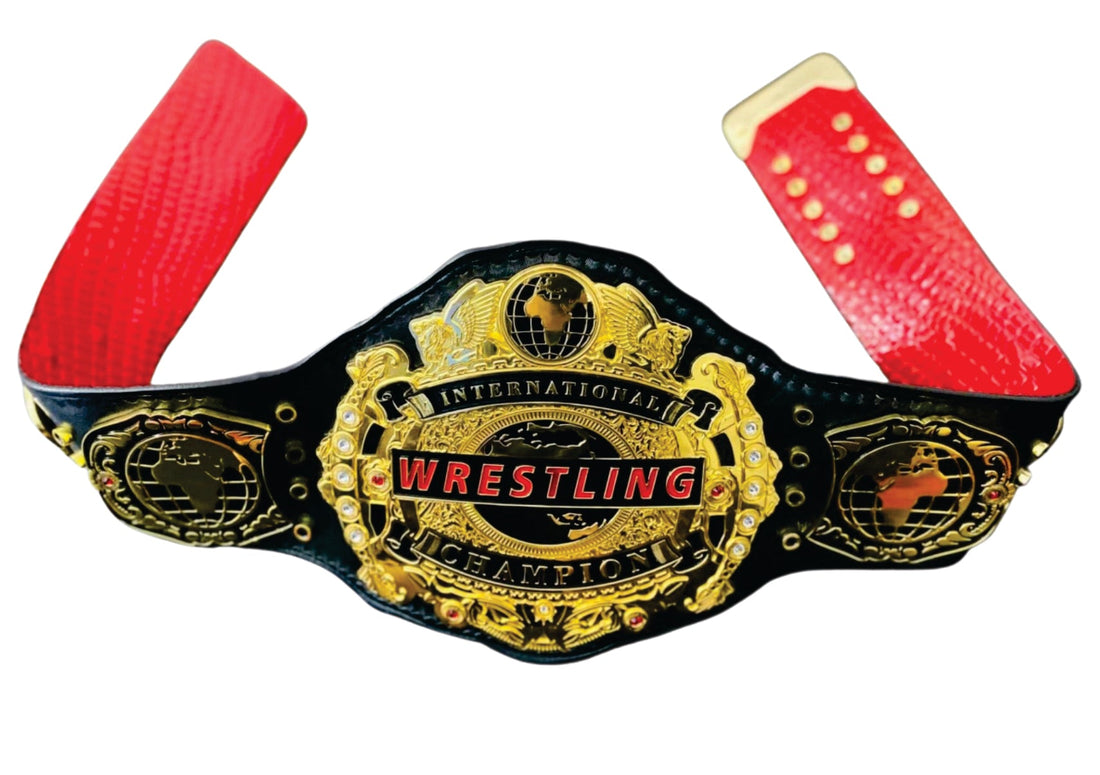 British-Strong Style War Zone Champion Championship Belt Title Belts Nation