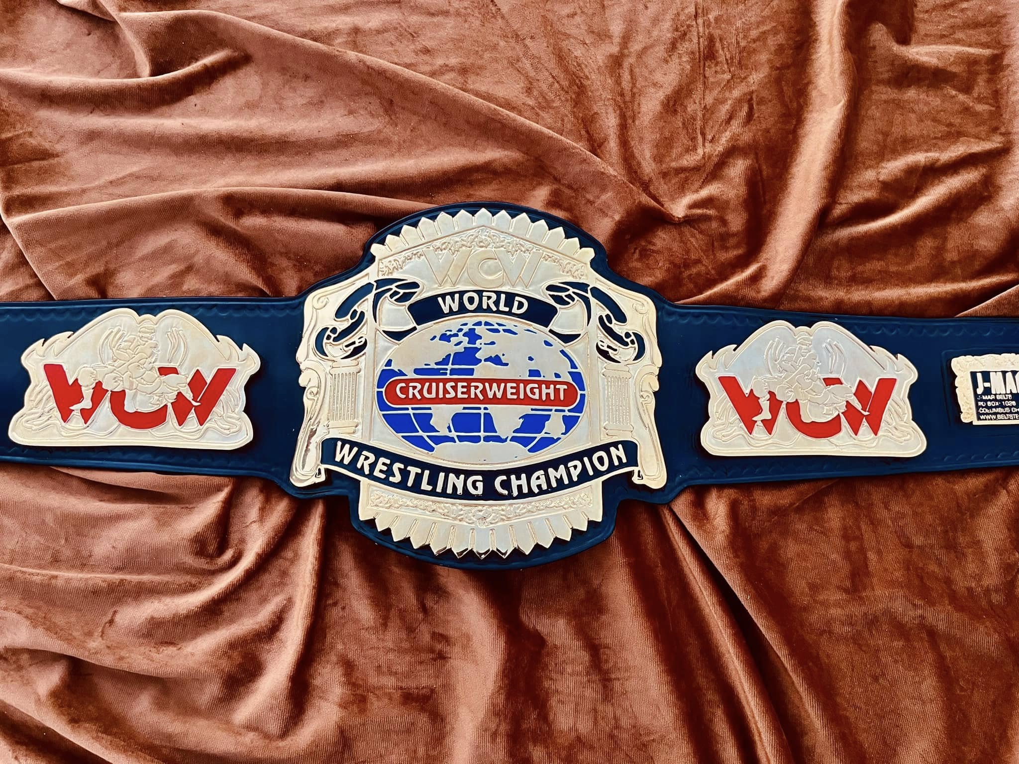 WCW 24k Gold CNC Championship Belt