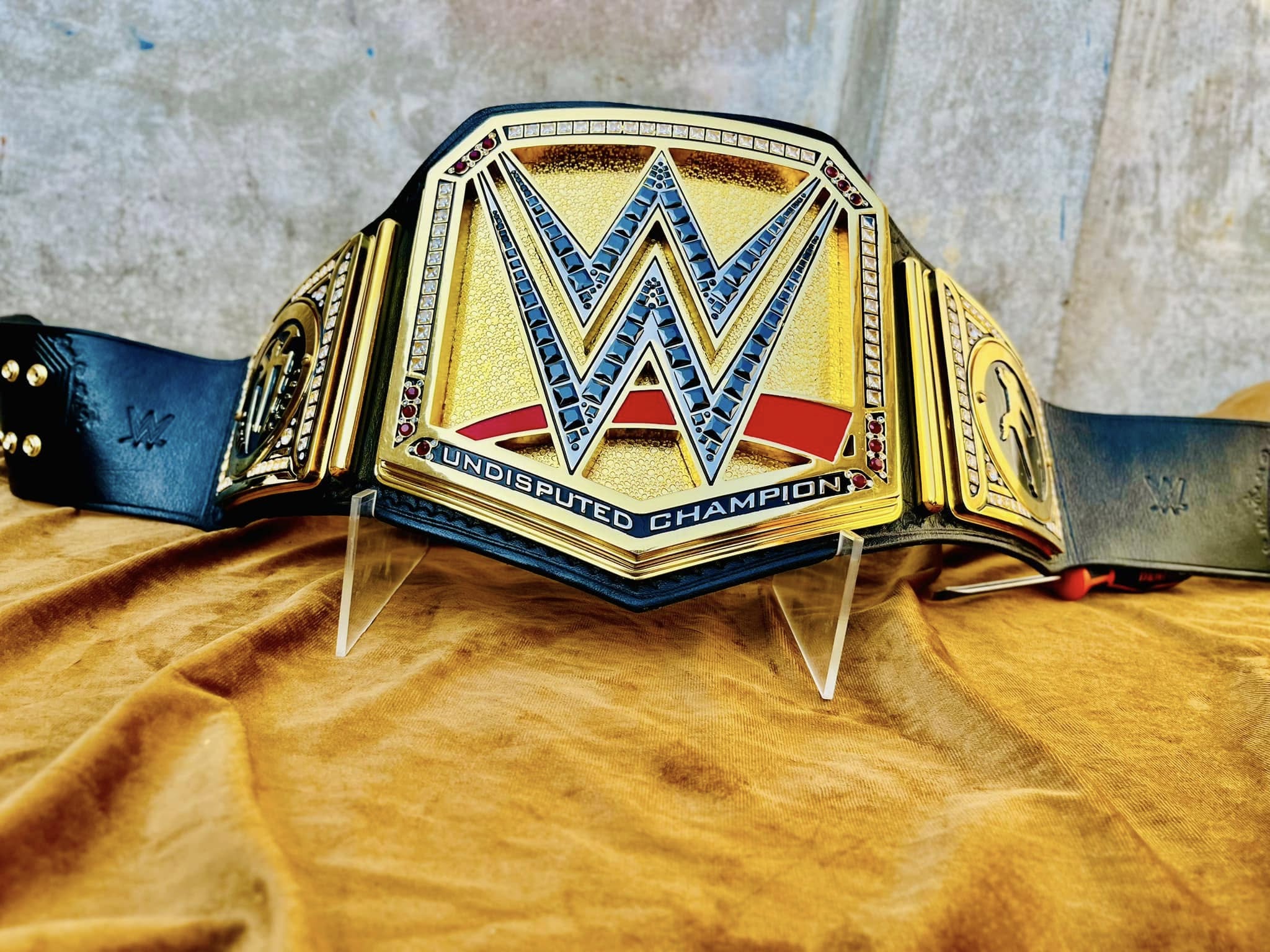 Roman Reigns Side Plates Undisputed CNC Championship Belt