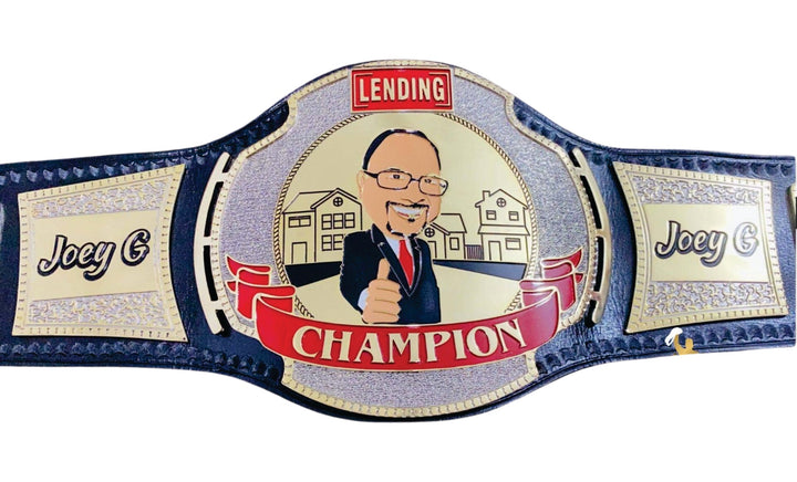 Lyndon Jones Construction Championship Belt Title Belts Nation