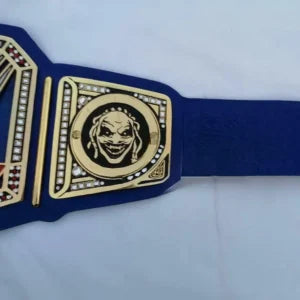 Blue Custom WWE Universal Fend Zinc Championship Title Belt