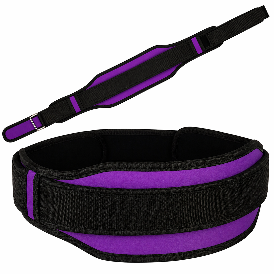 RAD Ultimate Strength RAD Gym Weight Lifting Neoprene 5 Inch Belt Back Lumbar Support Fitness Exercise Bodybuilding