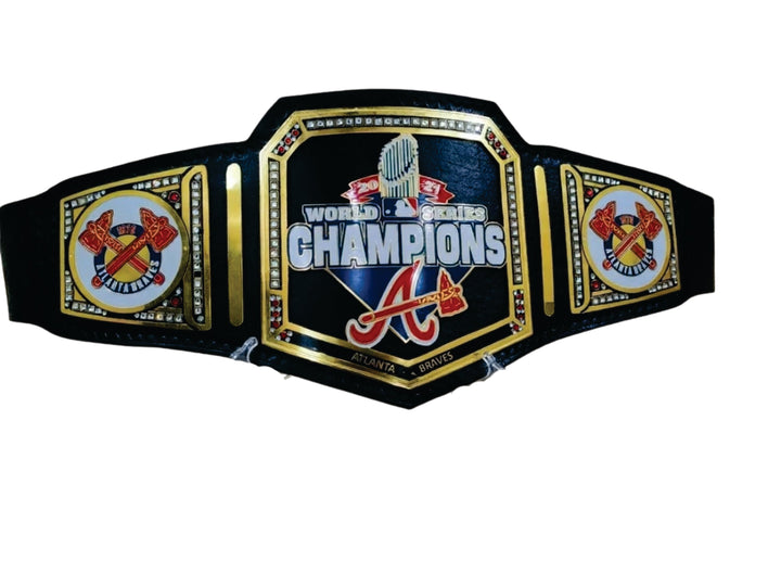 New Atlanta Braves MLB World Series Championship legacy Belt Title Belts Nation