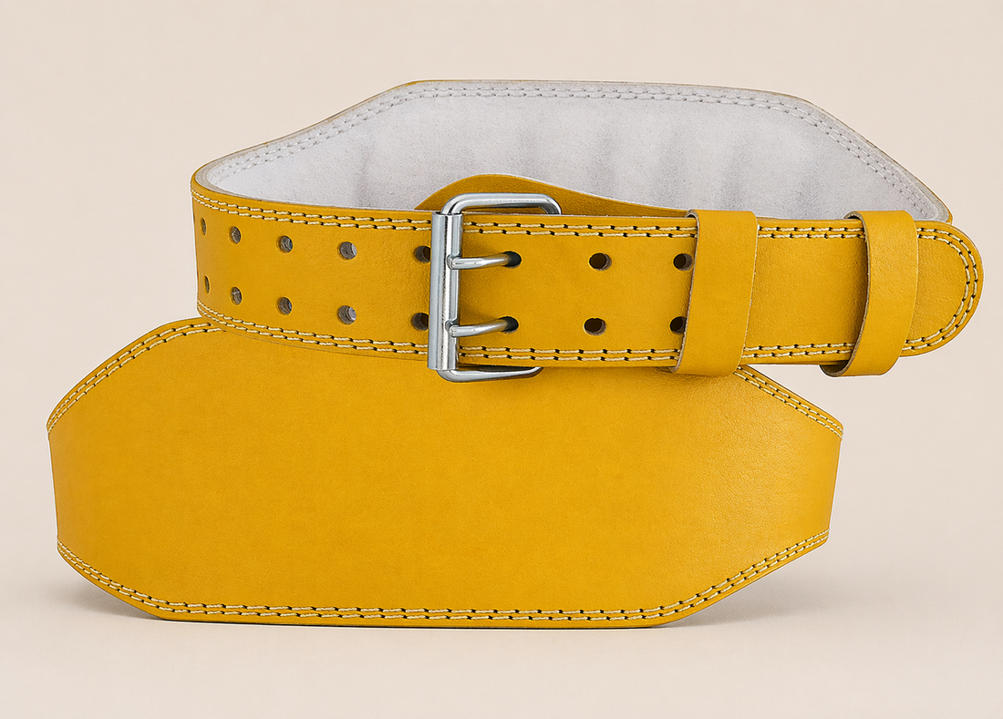 RAD Leather Belt 4inch Gym Power Heavy Duty Weight Lifting